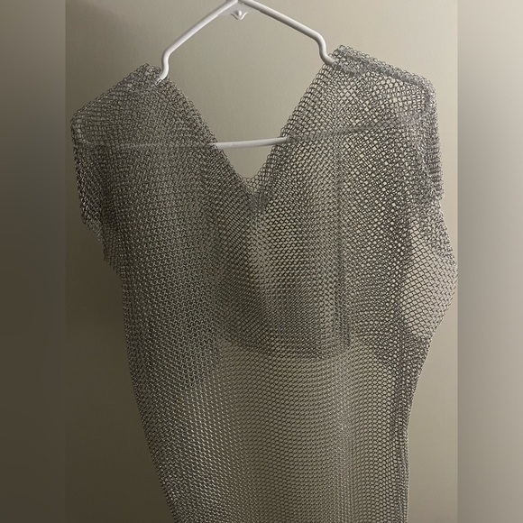 FANNIE SCHIAVONI EVA TOP (SILVER) - Picture 5 of 6